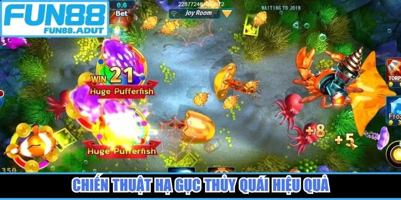 Chiến thuật hạ gục thủy quái hiệu quả