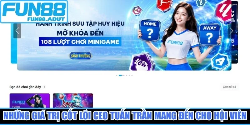 Những giá trị cốt lõi CEO Tuấn Trần mang đến cho hội viên
