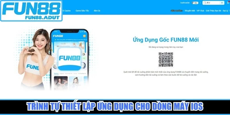 Trình tự thiết lập ứng dụng cho dòng máy iOS