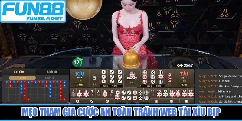 Mẹo tham gia cược an toàn tránh web tài xỉu bịp
