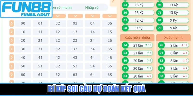 Bí kíp soi cầu dự đoán kết quả